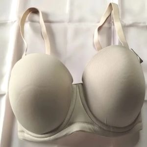 Wacoal Women's Red Carpet Strapless Bra Nude 32H UK 32FF 854119